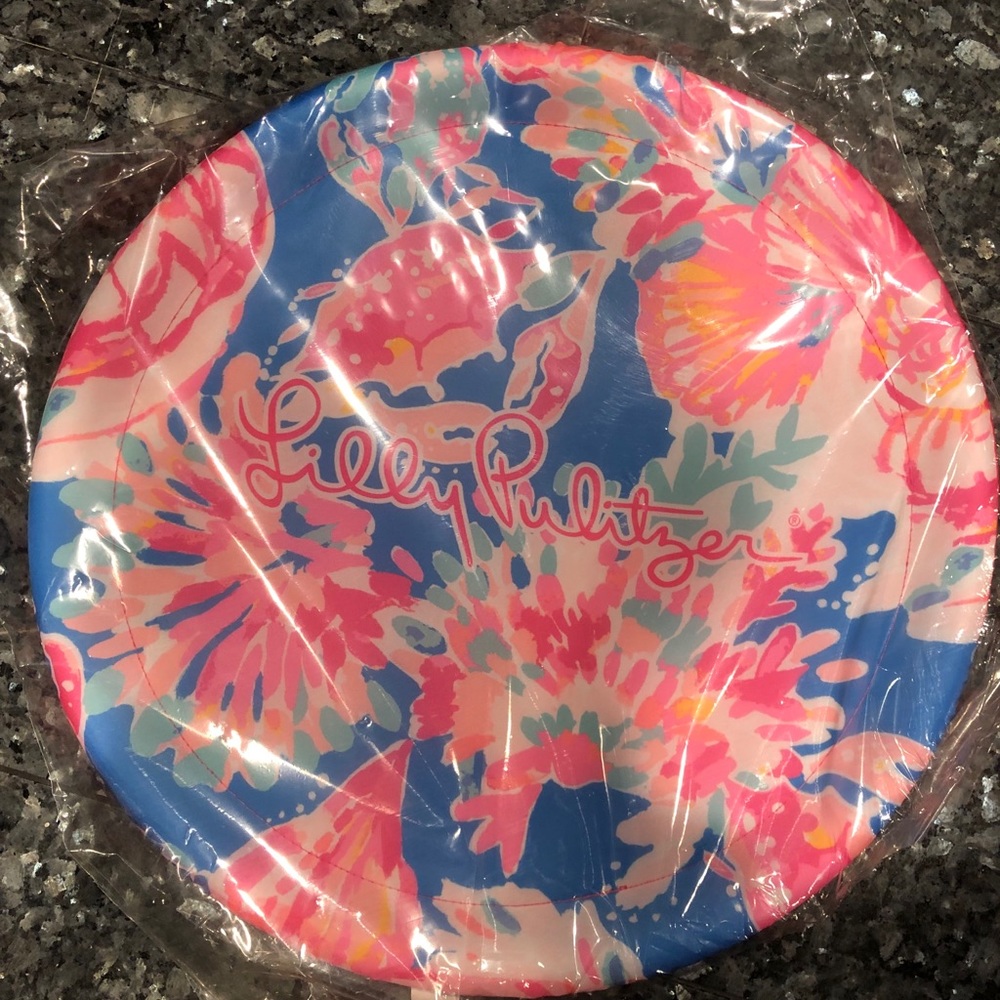 Lilly Pulitzer printed frisbee